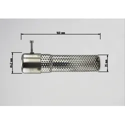 Shark Performance  dB-Absorber Racing Ø38 mm Schraube außen/unten (ohne Zulassung)