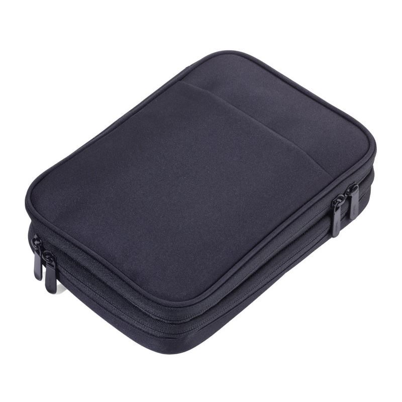 TROIKA Kabeltasche CONNECTED schwarz