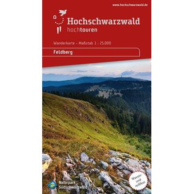 Auf Schusters Rappen rund um den Feldberg, Karte von , Digitale Kartografie Frank Ruppenthal, 978-3-939657-09-5
