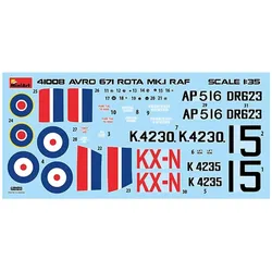 Mini art Avro 671 Rota Mk.I RAF