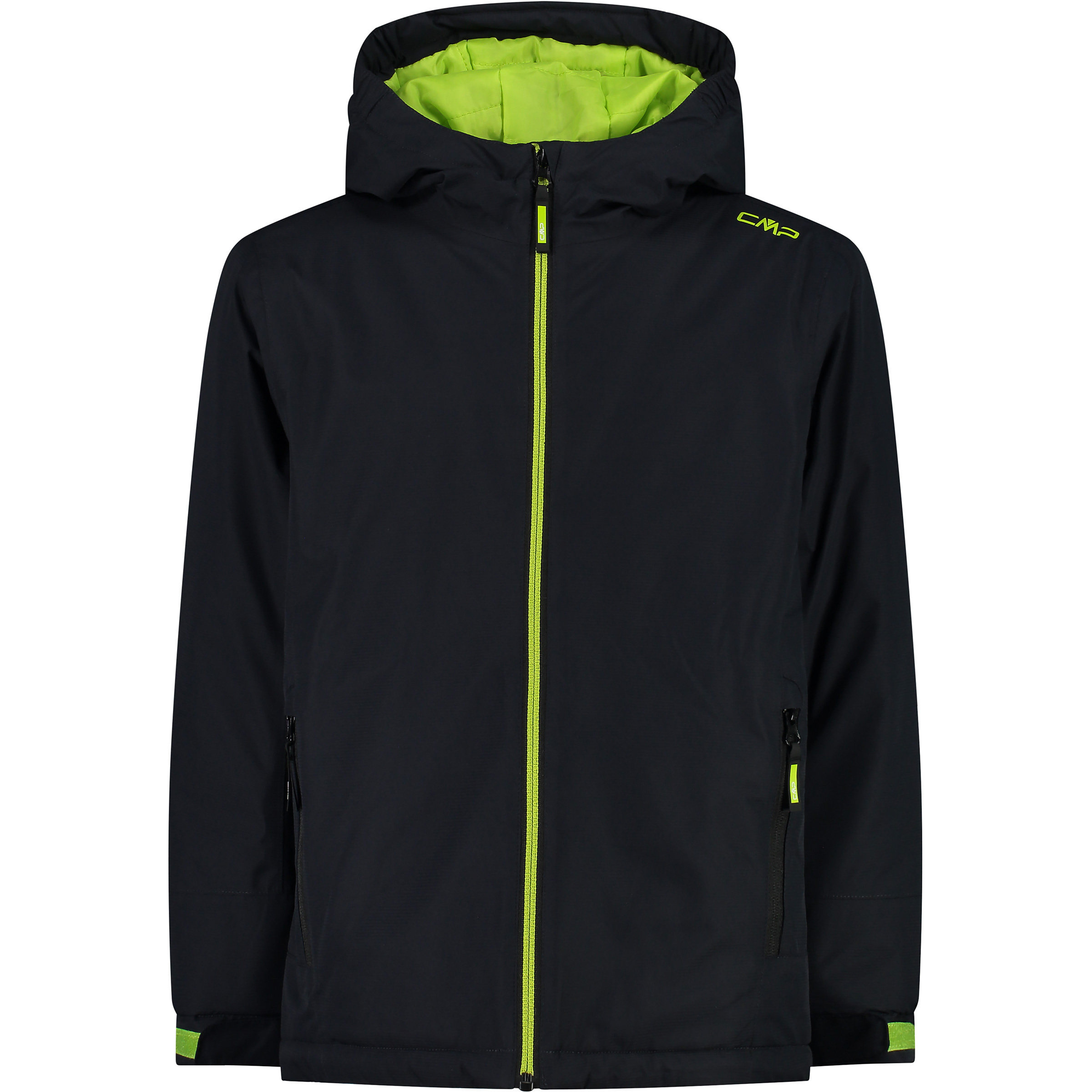 CMP Kinder Isolationsjacke grau Größe 116 Trekking Winddicht Wasserabweisend