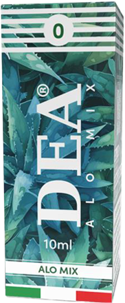 Dea Flavor Alo Mix Liquido Pronto 10ml Aloe Cetriolo Limone Menta