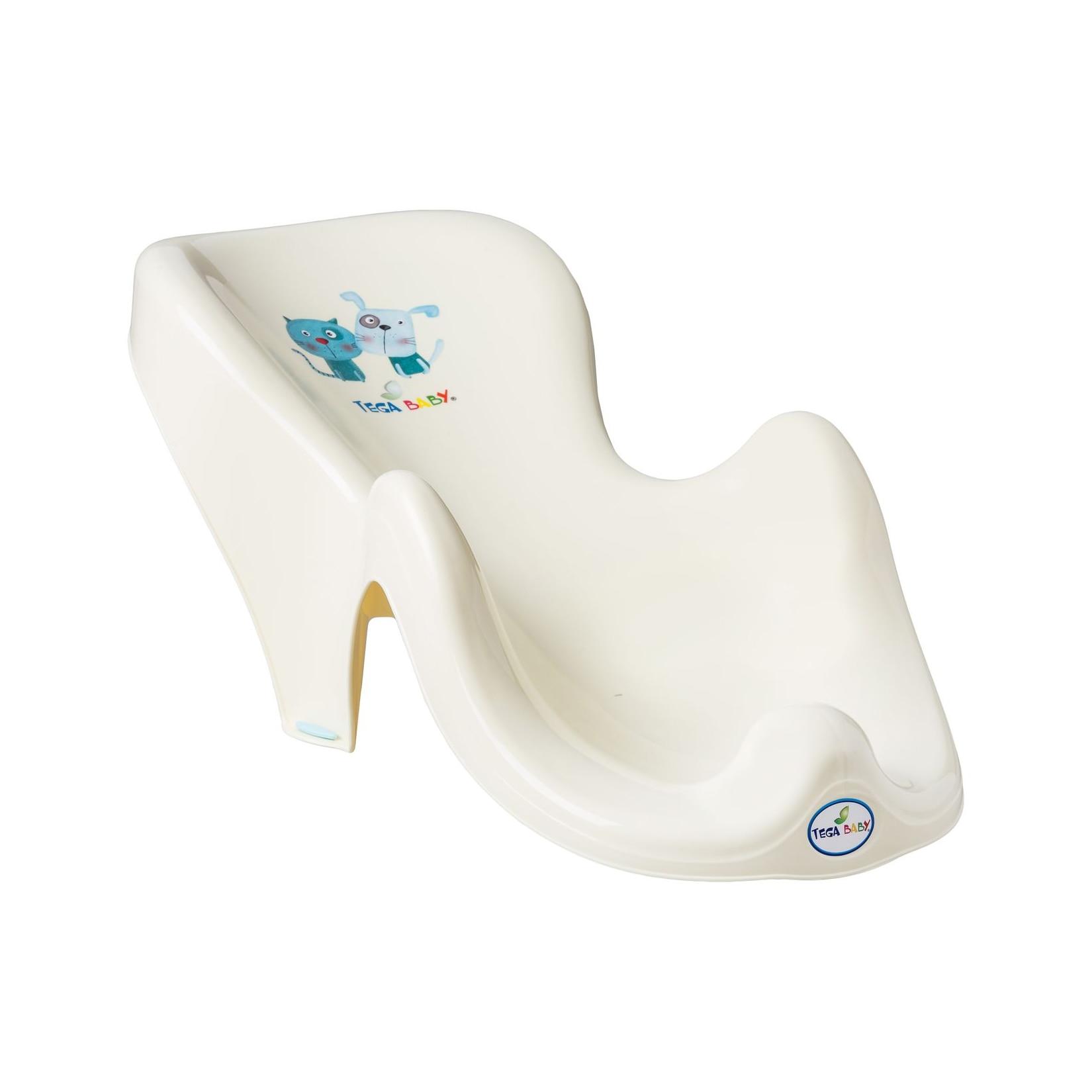 Chipolino Baby Badewannenliege Badewannenauflage ab Geburt, mit Gummifüßen beige gelb