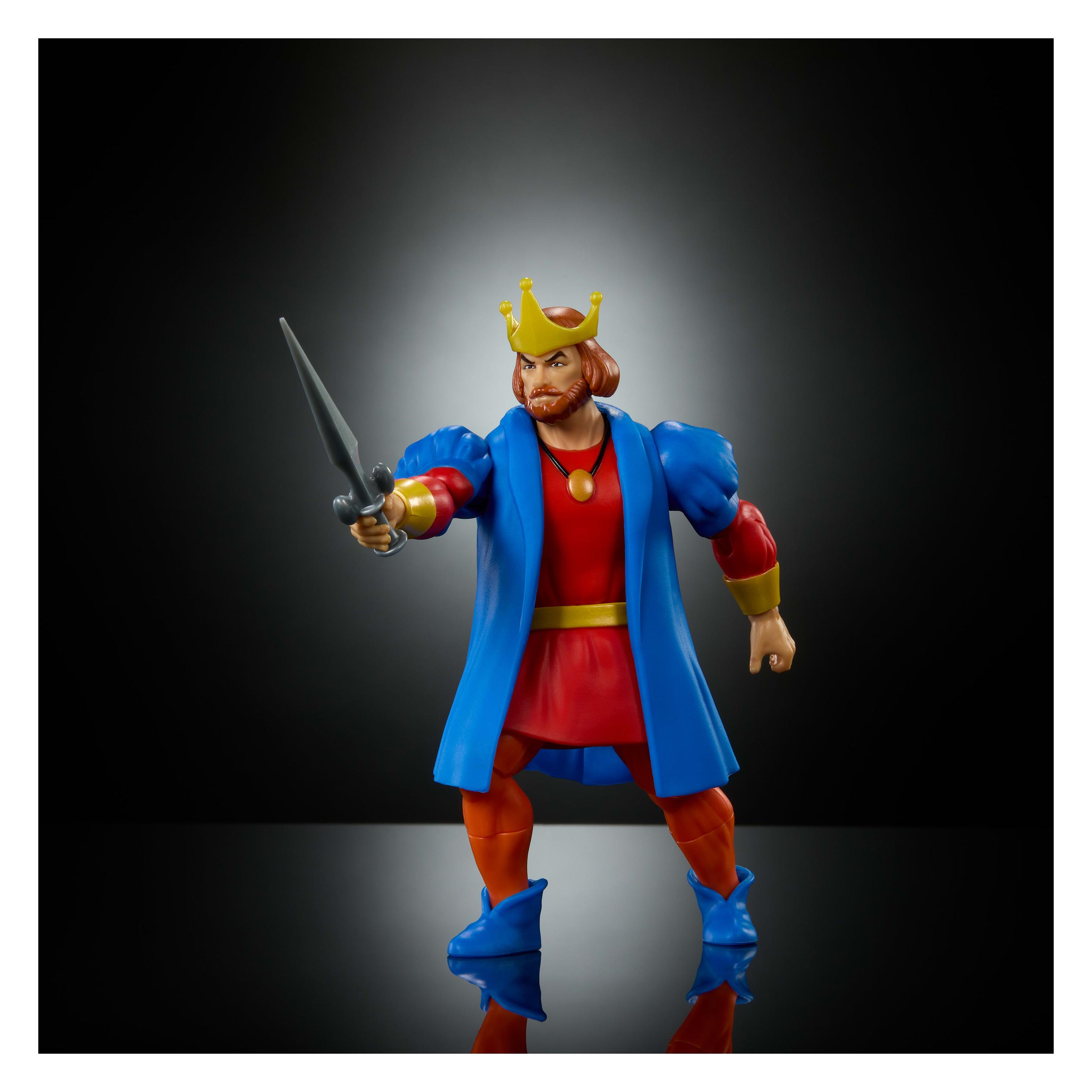 Mattel Masters of the Universe Origins Actionfigur Cartoon Collection: King Randor 14 cm (JKC44)