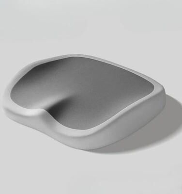 Inspired Finds Ergonomic Memory Foam Seat Cushion Car Driver Booster Cushion For Office Chair And Long Sitting gray