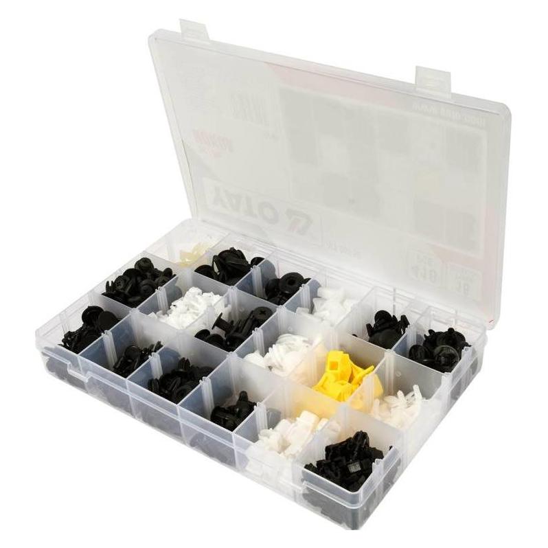 Yato KFZ/Auto Befestigung Clips Sortiment Box 270tlg. MERCEDES ( YT-06662) (YT-06656)