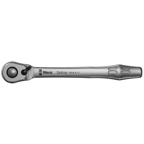 Wera 8004 A Zyklop Metal-Knarre 1/4 -Antrieb