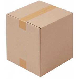 BB-Verpackungen Faltkartons 1-wellig, 30 Stück, braun, Innenmaße: 250 x 250 x 250mm