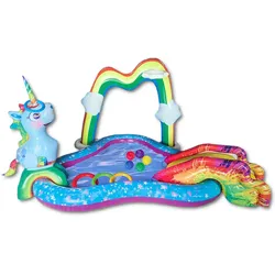 Playcenter - Einhorn mit Rutsche 254x198x145cm