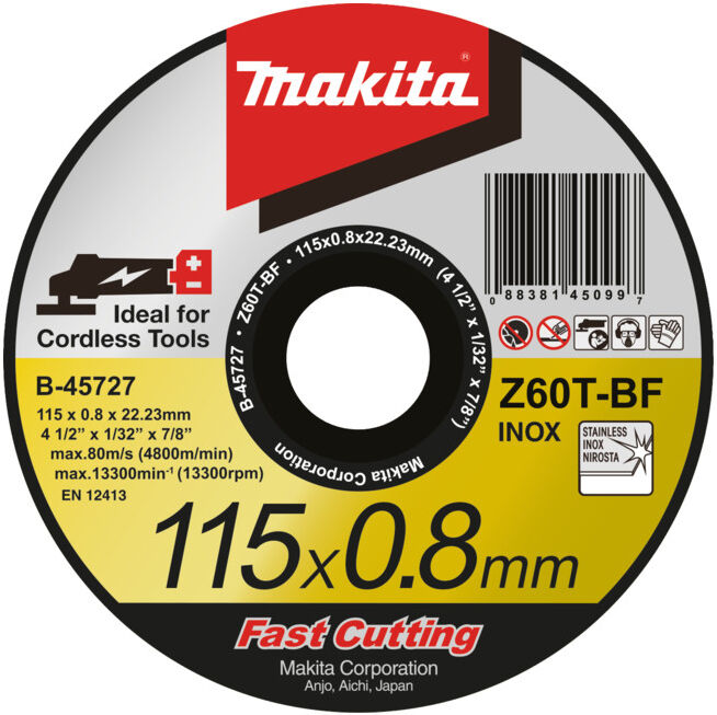 Disque à découper Makita INOX (D-65953)