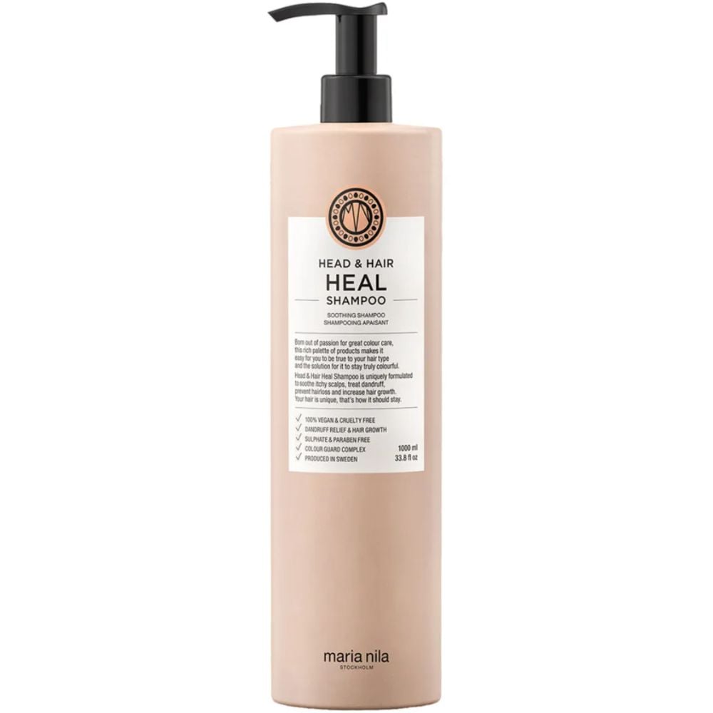 Maria Nila Head and Hair Heal Shampoo for Sensitive and Dry Scalp 1000mL