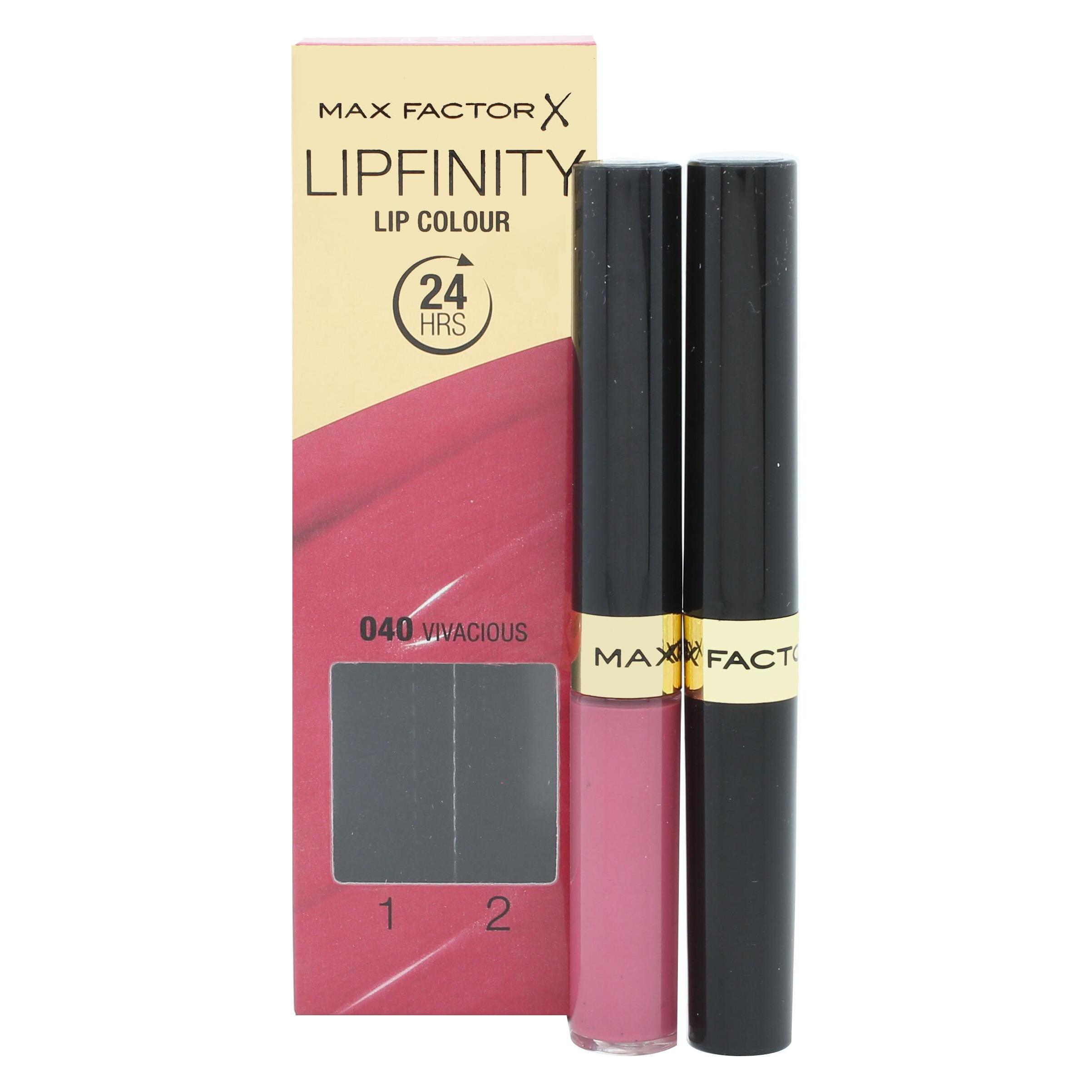 Max Factor Lipfinity Lip Colour (040 Vivacious) (33330030040)