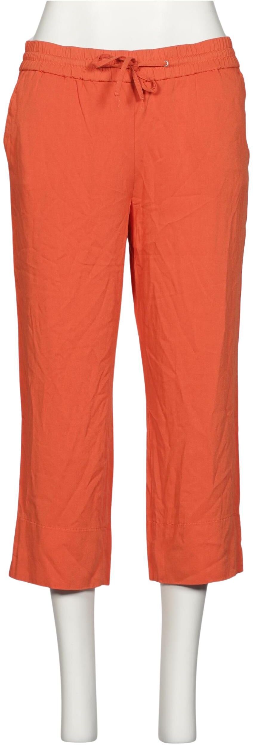 Gerry Weber Damen Stoffhose, Orange, Gr. W32, Viskose - Second Hand