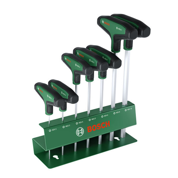 Bosch Handwerkzeuge Sechskantschraubendreher-Set mit T-Griff 7-teilig 1 600 A03 9J1