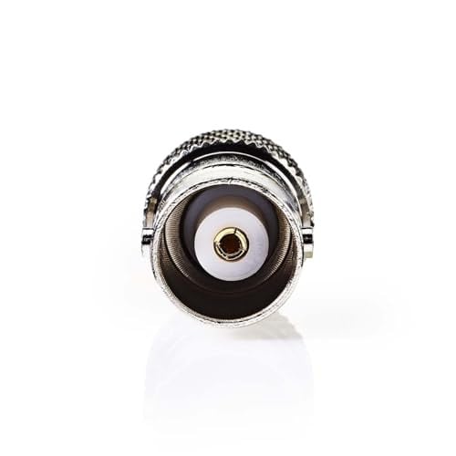 Nedis SMA naar BNC Adapter - SMA Male naar BNC Female - Verguld - 50 Ohm - Recht - 2 stuks