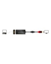 Delock DisplayPort Adapter für einen USB Type-C Monitor 4K 60 Hz Digital/Daten Digital/Display/Video 0,2 m 20-polig (63928)