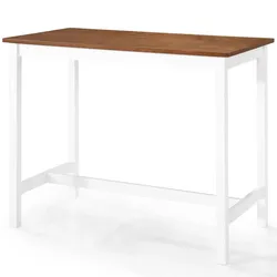 Helloshop26 - Stehtisch Bartisch Bistro Massivholz 108 cm