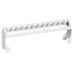 LK Actassi patchpanel for DIN skinne Mulighed for 12 stk. RJ45 konnektor Brede 13 modul, Server Zubehör