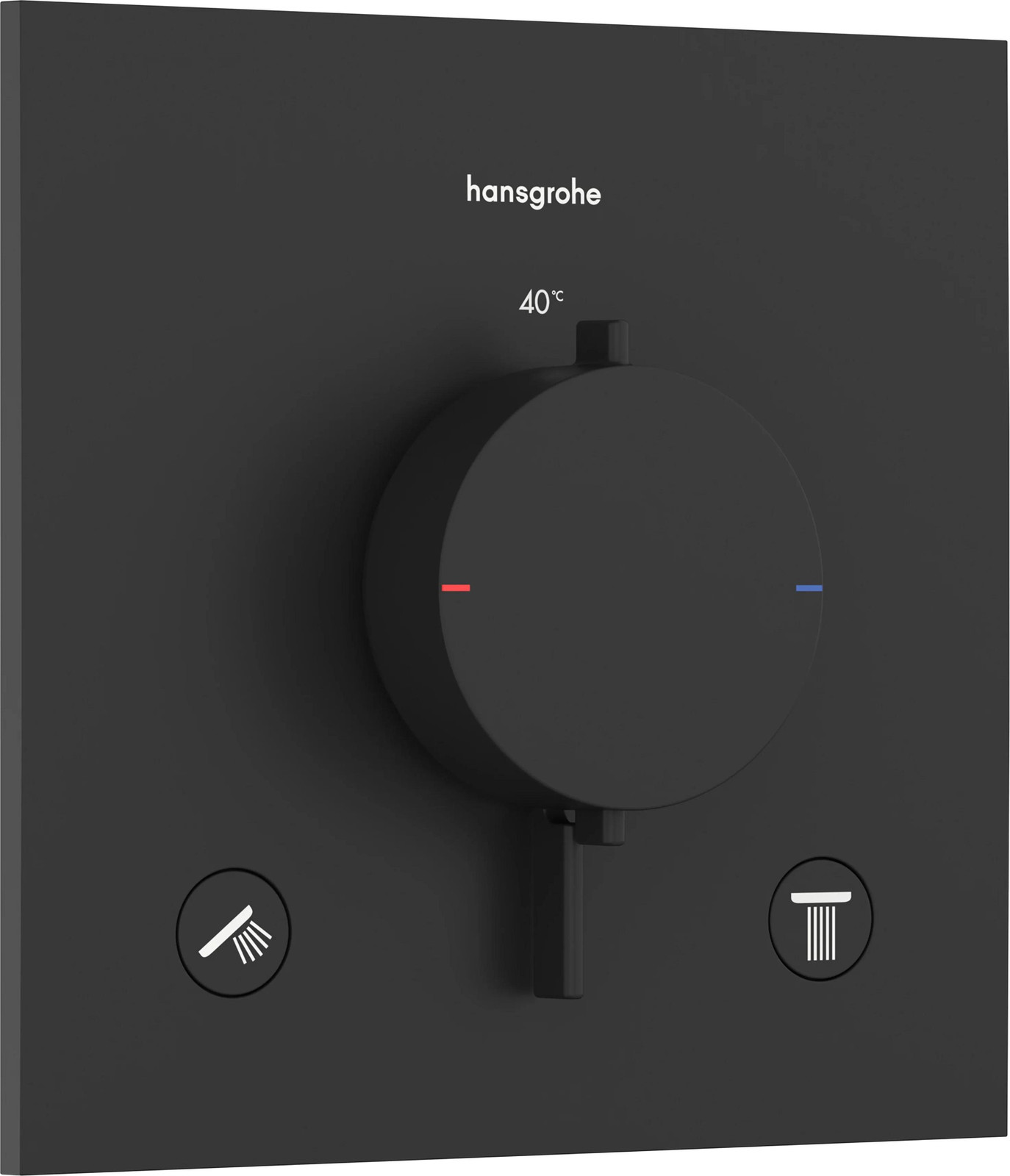 Hansgrohe Thermostaat UP Ecostat Comfort E complete set voor 2 verbruikers, MSW