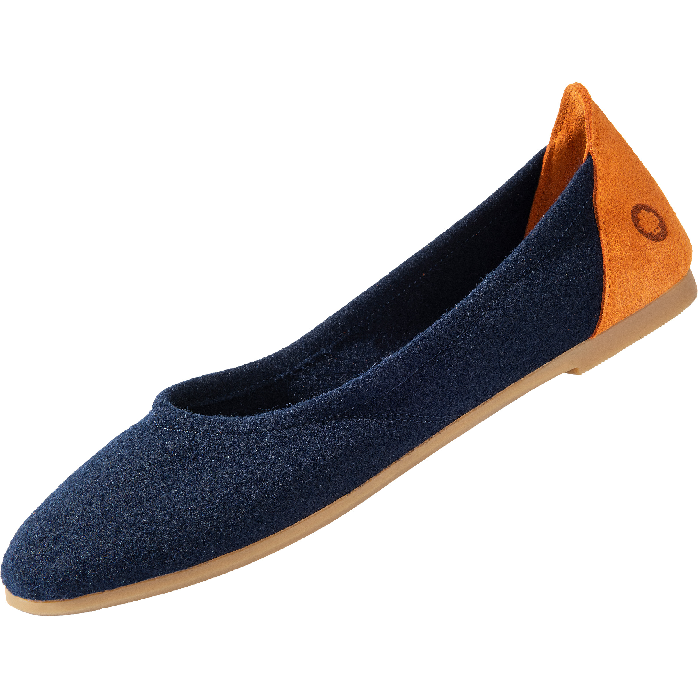 Baabuk Wool Ballerina Damen Freizeitschuhe blau Größe 37 Lifestyle