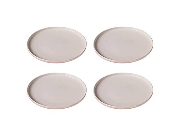 Ritzenhoff & Breker Speiseteller Jasper, Rosé, 4er Set, ø 26 cm, Steinzeug, Teller mit Soft-Touch-Haptik & farbiger Matt-Glasur