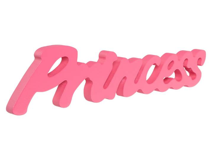 Schriftzug magnetis. Princess pink