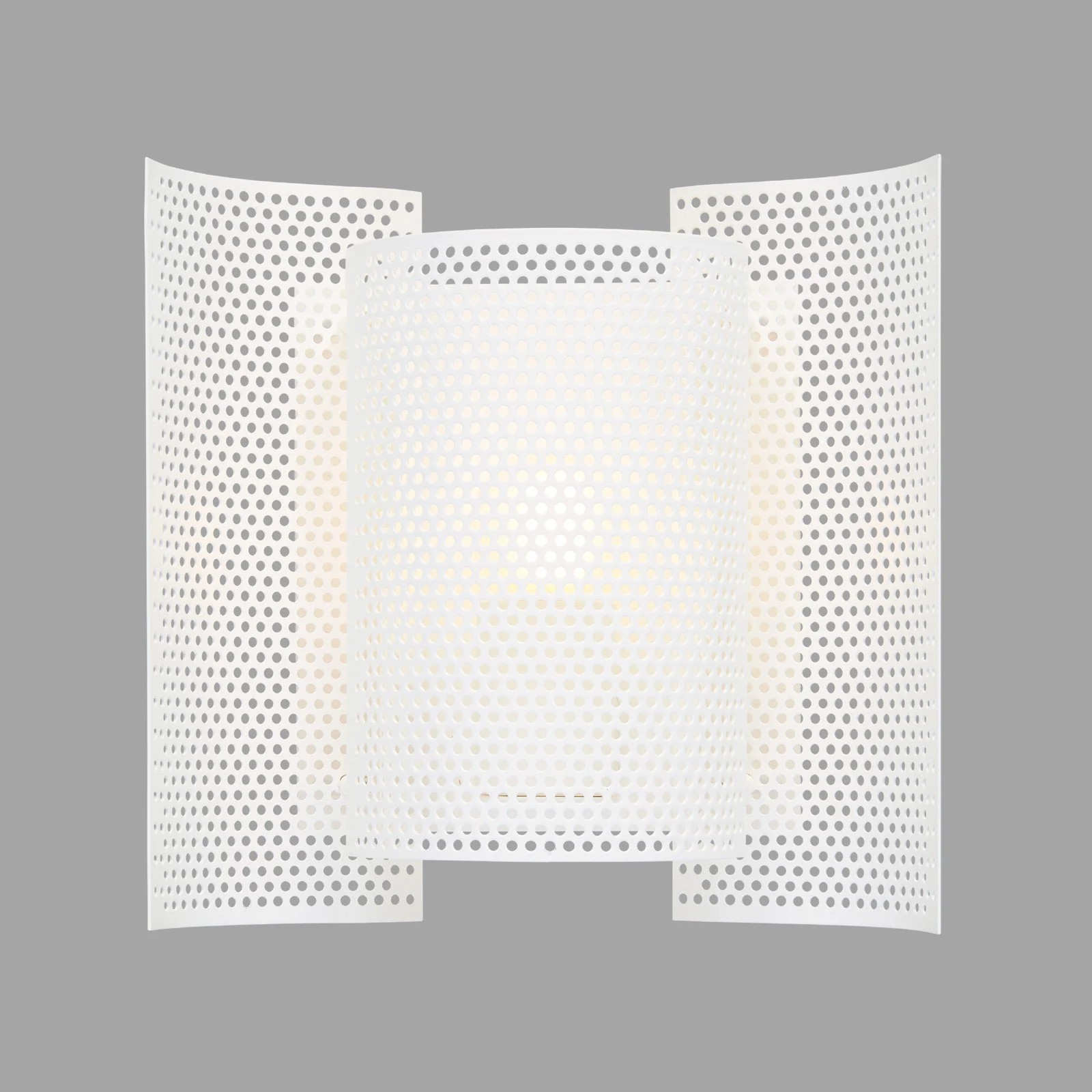 Northern Butterfly Perforated Wandlamp - Wit - Metaal