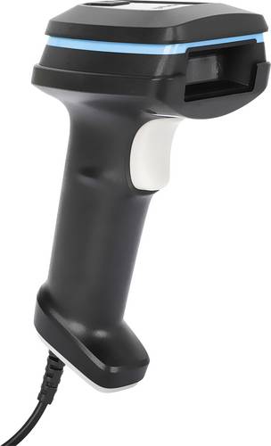 Manhattan 154116 2D Barcode-Scanner Kabelgebunden 1D, 2D LED Schwarz Hand-Scanner USB-A