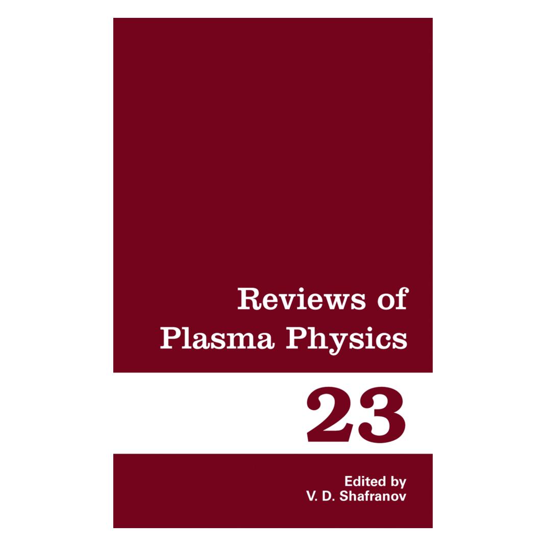 Springer Reviews of Plasma Physics (Englisch, Softcover, Vitaly D. Shafranov) (55560394)