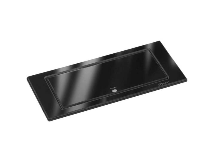 HKT Steckdosenelement, Schwarz, Kunststoff, Glas, 18.8x15.5x29.3 cm, Elektrogeräte, Elektronik-Zubehör, Steckdosen & Stecker