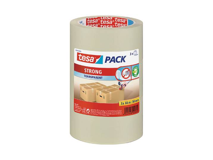 Tesa Verpackungsband 3 x 5 cm × 66 m
