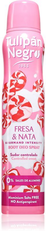 Tulipán Negro Fresa Y Nata déodorant pour femme 200 ml