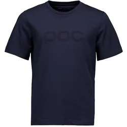 Poc, Jungen, Sportshirt, Tee Jr (140), Schwarz, Blau