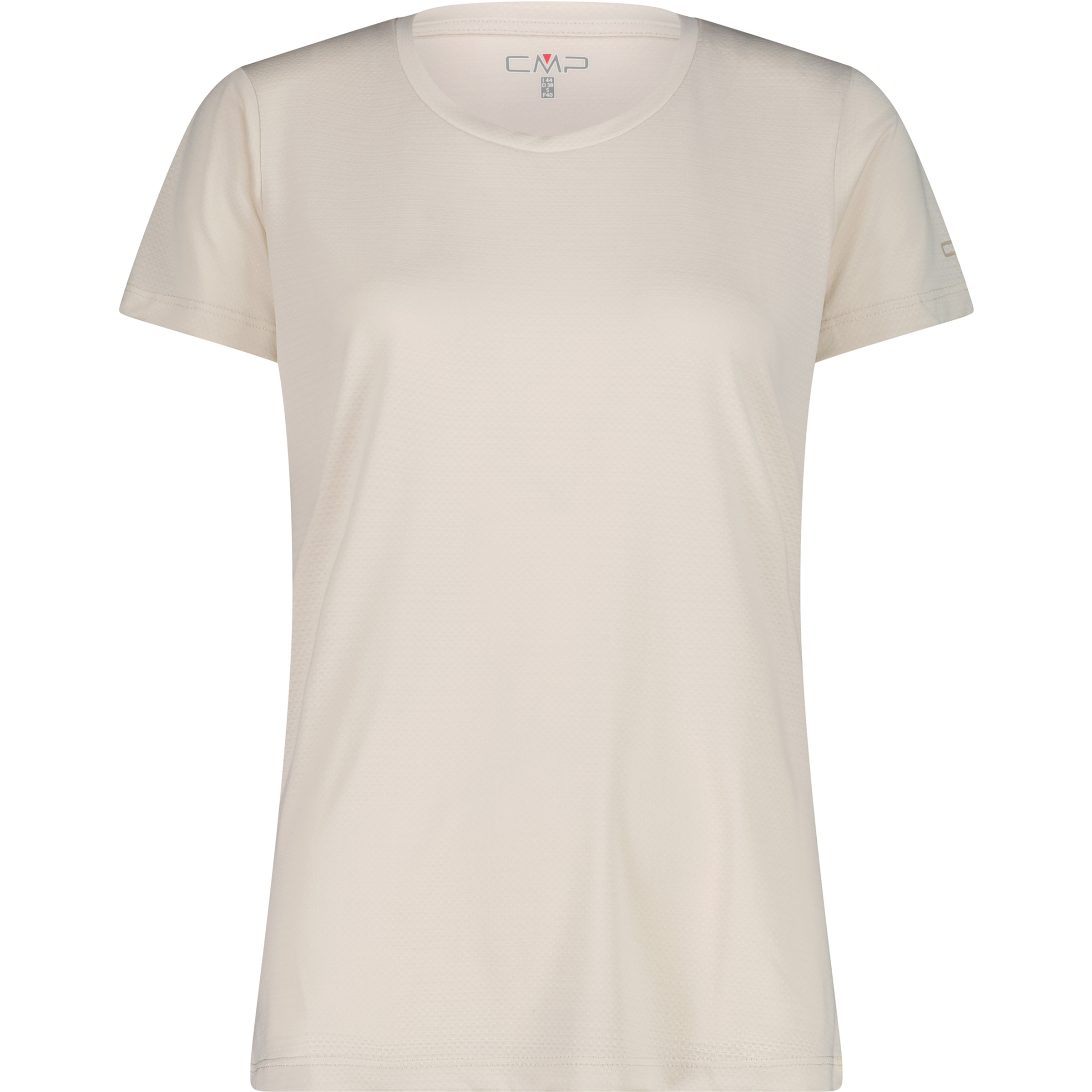 CMP Damen T-Shirts beige Größe XS Trekking Schnell trocknend