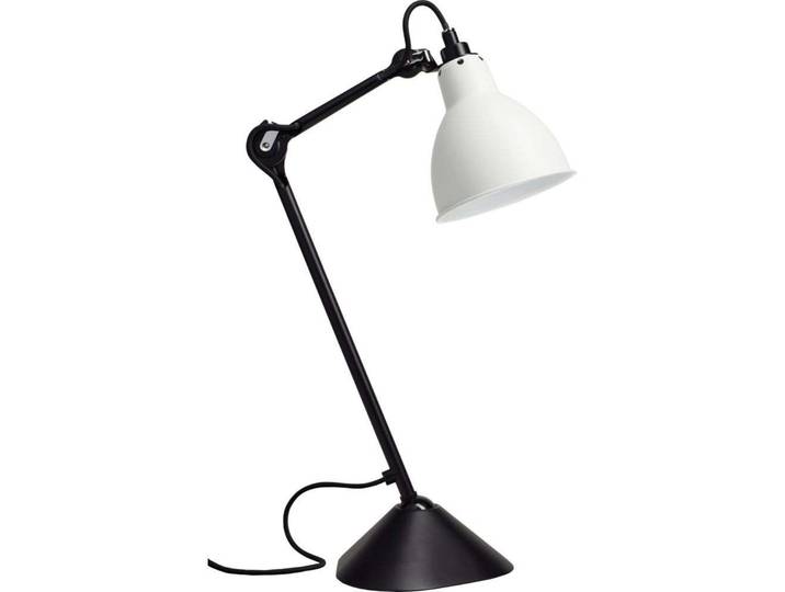 Lampe Gras 205 Tischleuchte, schwarz/weiß - DCW - Arbeitszimmer / Büro - Metall