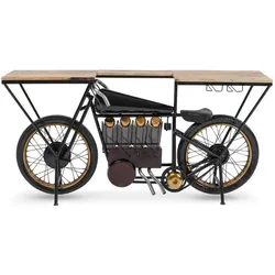 KARE DESIGN Konsole Motorbike 84538 Metall Schwarz
