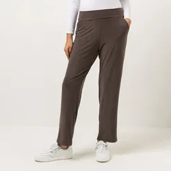 KIM & CO. Hose, knöchellang Deluxe Brazil Knit 2 Eingrifftaschen konischer Beinverlauf