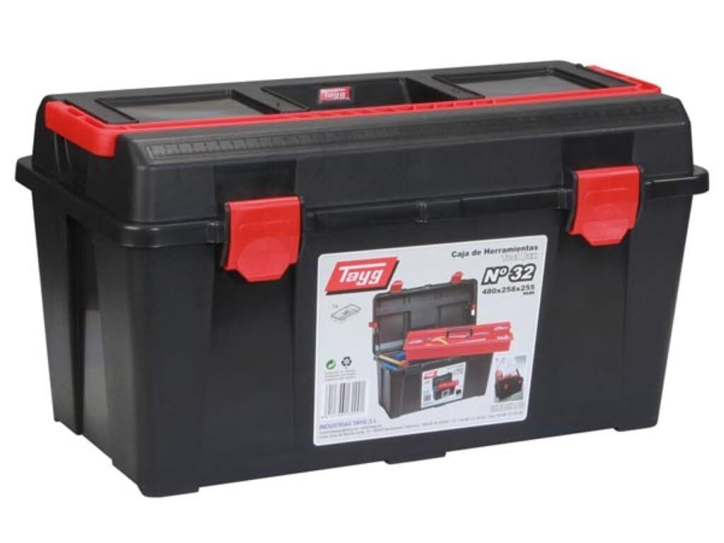 Tayg Gereedschapskist met draagkoffer, 31,5 liter, B/D/H: 48 x 25,8 x 25,5 cm
