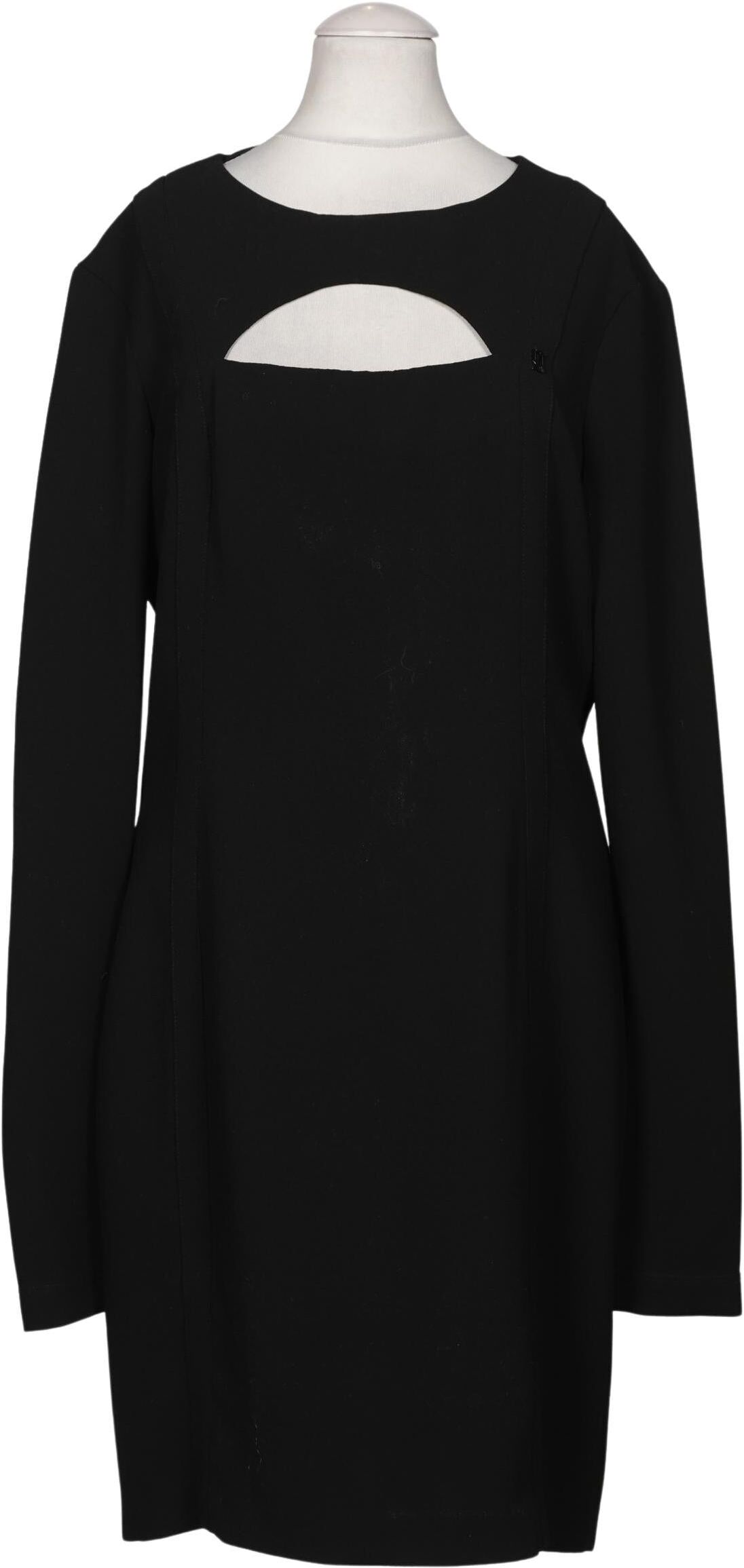 John Galliano Damen Kleid, Schwarz, Gr. EU 32, Synthetik - Second Hand