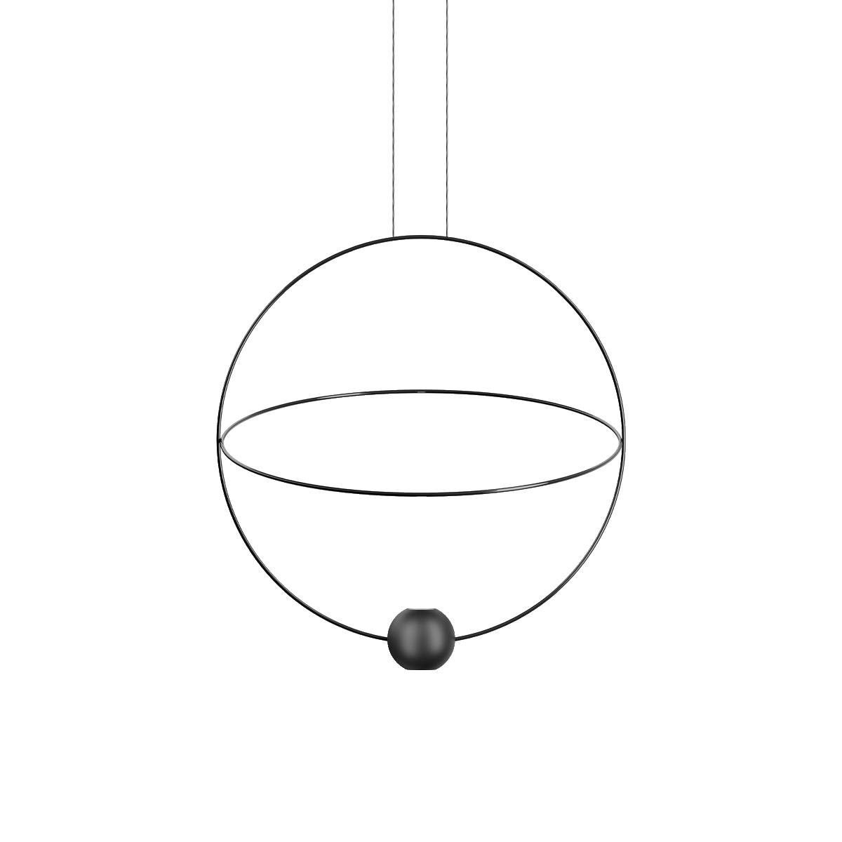 Lodes LED-Pendelleuchte ELARA 60cm schwarz 2700K 20621 2227 8057501013383