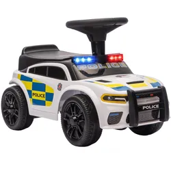 KINDER-RUTSCHAUTO PP-Kunststoff Weiß