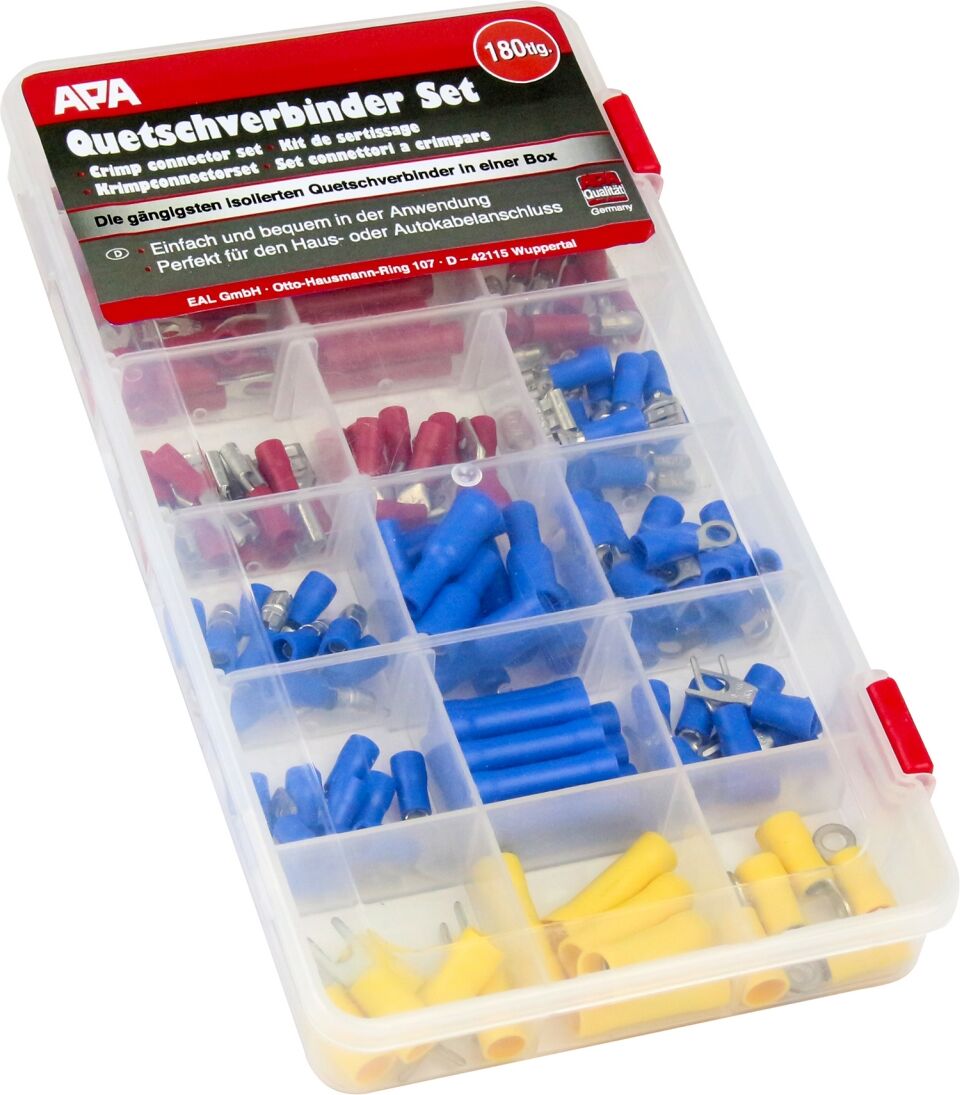Apa Quetschverbinder Set 180 Tlg. 29104