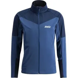 SWIX Langlaufjacke Quantum Windstopper Jacket M, Größe XXL in Blau Blau