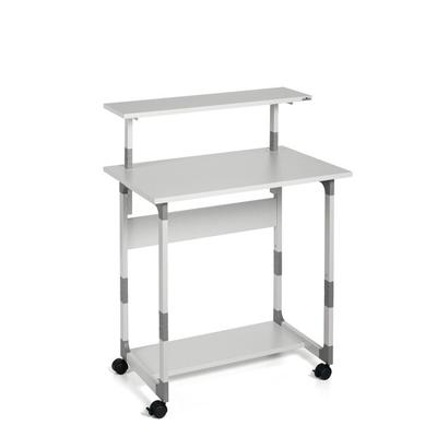 Durable PC Arbeitsstation System Computer Trolley 80VH grau