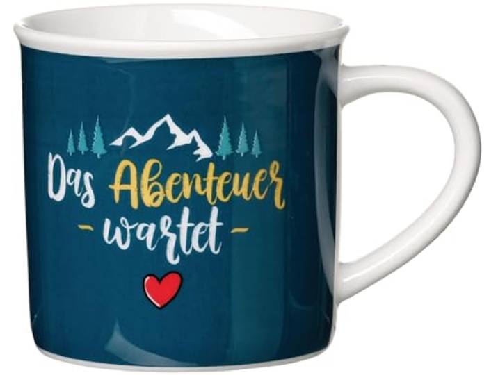 Ritzenhoff & Breker Kaffeebecher Camping - Das Abenteuer wartet, 360 ml