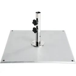 Flachständer aus galvanisertem Stahl 35kg Instashade Cafe Serie (klein Größen)