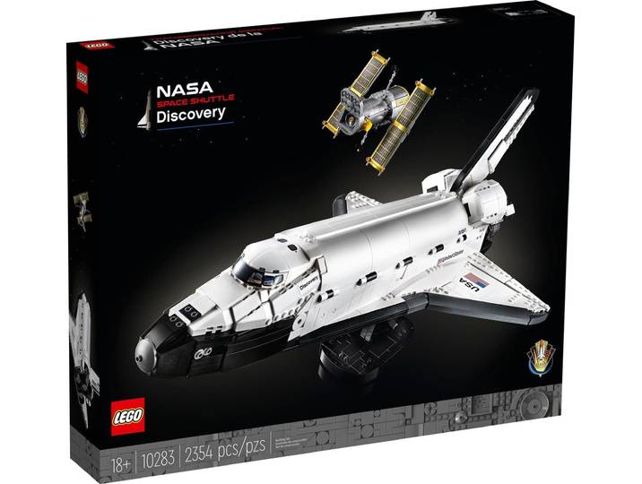 LEGO® LEGO® Icons (Creator Expert) 10283 NASA-Spaceshuttle „Discovery“ Konstruktionsspielsteine, (2354 St)