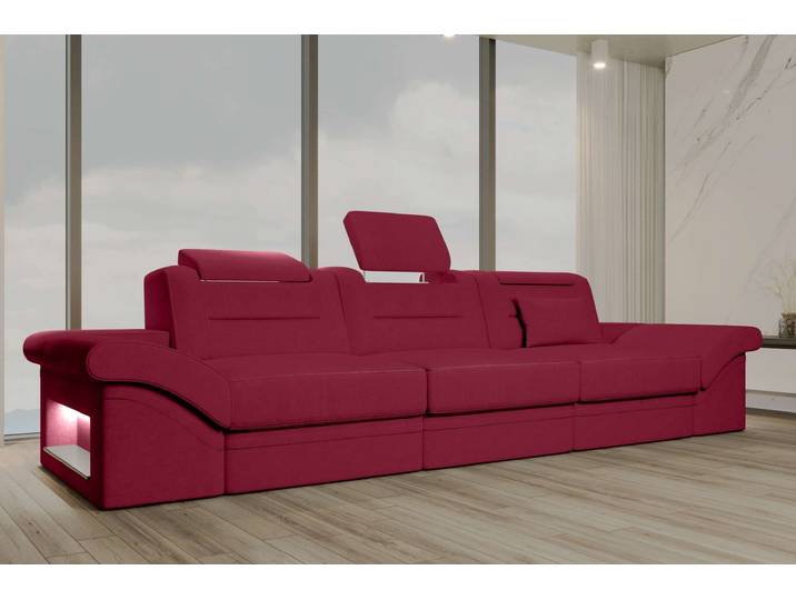 Couch Monza 3 Sitzer Stoffsofa