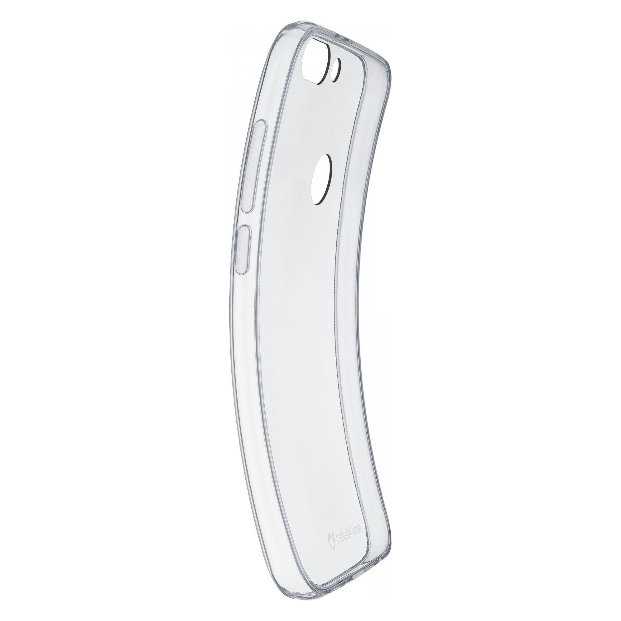 Cellularline SOFT Backcover Passend für: Huawei P Smart Transparent (Huawei P Smart, Huawei P Smart (2018)) (SOFTPSMARTT)