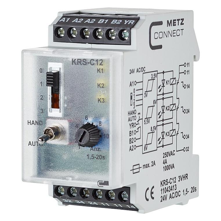 Metz Connect KRS-C12 3VHR 24 V AC (11043413)